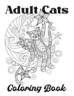 Adult Cat Coloring Book