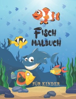 Fisch Malbuch für Kinder