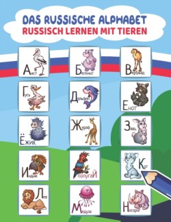 Russische Alphabet - Russisch Lernen mit Tieren