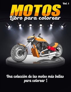 libros para colorear motos