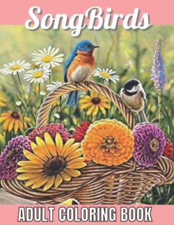 SongBirds Adult Coloring Book