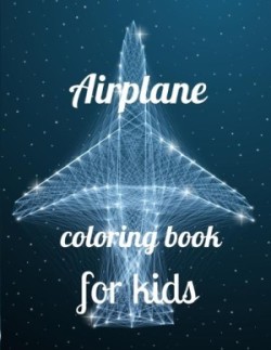 Airplane coloring book for kids