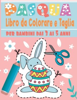 Pasqua Libro da Colorare e taglia