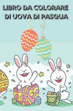 Libro da colorare di uova di Pasqua