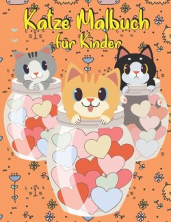 Katze Malbuch für Kinder