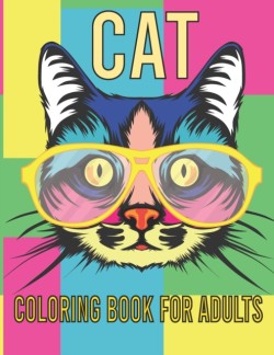 Cat Coloring Book For Adults