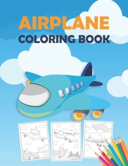 Airplane Coloring Book