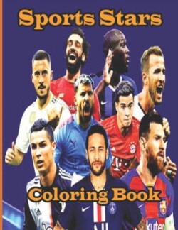 Sports Stars Coloring Book