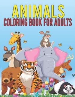 Animals Coloring Book For Adults