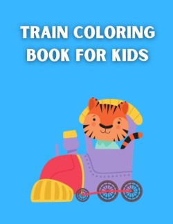 Train Coloring Book For Kids