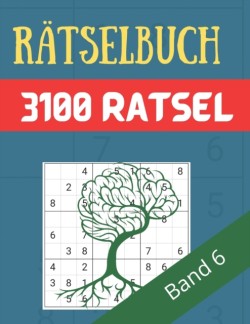 Ratselbuch - 3100 Ratsel Grosse Schrift Band 6