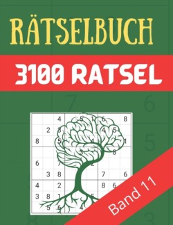 Ratselbuch - 3100 Ratsel Grosse Schrift Band 11