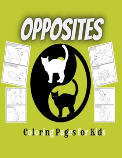 Opposites Coloring Pages for Kids