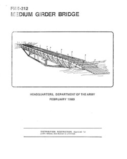 FM 5-212 Medium Girder Bridge