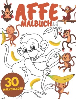 Affe Malbuch