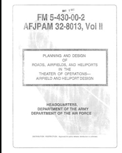 FM 5-430-00-1 Planning and Design of Roads, Airfields, and Heliports in the Theater of Operations--Road Design