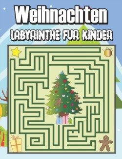 Weihnachten Labyrinthe für Kinder