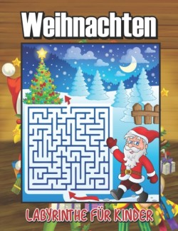 Weihnachten Labyrinthe für Kinder