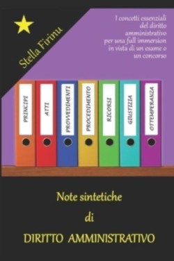 Note sintetiche di diritto amministrativo